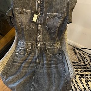 COPY - Rag & Bone Liquid Miramar Denim Mini Dress